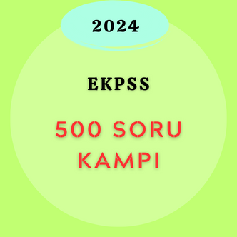 2024 EKPSS 500 SORU KAMPI