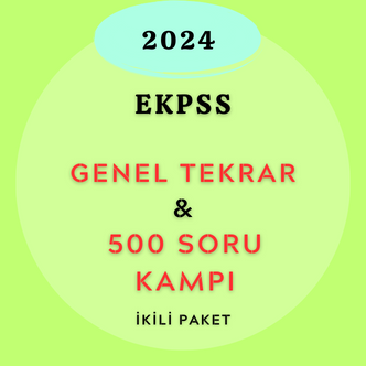 2024-EKPSS GENEL TEKRAR & 500 SORU KAMPI