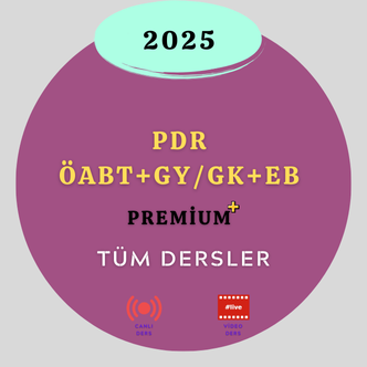 2025 PDR ÖABT+GY/GK+EB Premium + Paket