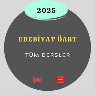 2025 Türk Dili ve Edebiyatı ÖABT (Kitap Hediyeli )