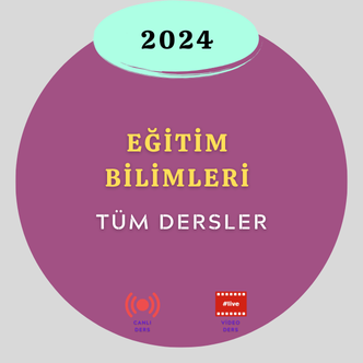 2024 - KPSS - Eğitim Bilimleri