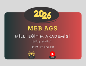 2026-MEB AGS TÜM DERSLER