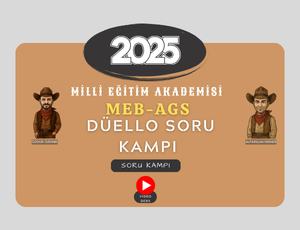 2025-MEB-AGS DÜELLO SORU KAMPI
