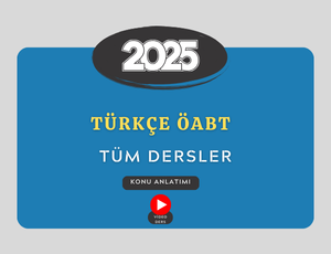 2025 Türkçe ÖABT Tüm Dersler