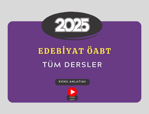 2025 Türk Dili ve Edebiyatı ÖABT