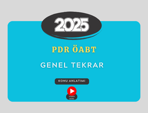2025-PDR ÖABT GENEL TEKRAR KAMPI