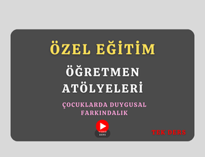 2026-Çocuklarda Duygusal Farkındalık Tek Ders (Avni YAVUZ)