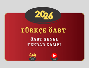 2026-TÜRKÇE ÖABT GENEL TEKRAR KAMPI