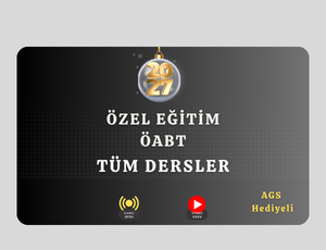 2027-ÖZEL EĞİTİM ÖABT TÜM DERSLER (AGS Hediyeli)
