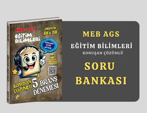 YENİ AGS - Özdil Akademi MEB-AGS Eğitim Bilimleri Konuşan 5 Deneme Çözümlü - Zafer Özcan Oflazoğlu Özdil Akademi Yayınları