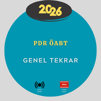2026-PDR ÖABT GENEL TEKRAR KAMPI